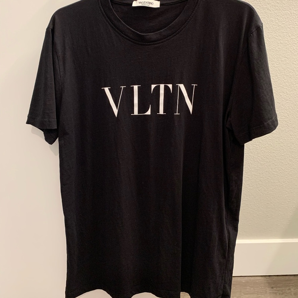 Valentino VLTN Logo Black T-shirt